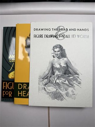 Andrew Loomis drawing books box set cover