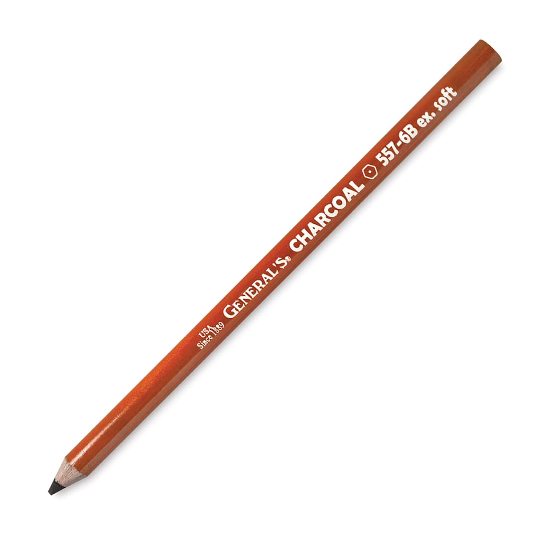 General's 6B charcoal pencil