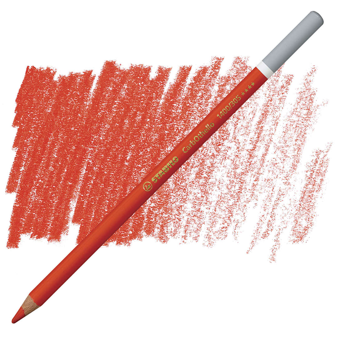 Stabilo CarbOthello #645 (Red) pastel pencil