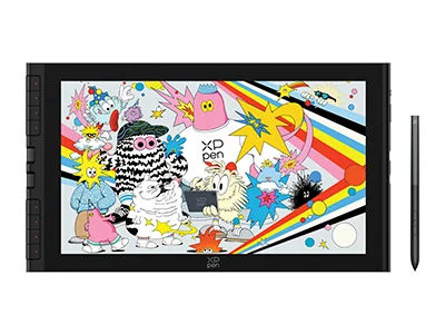 XPPen Artist 16 3rd pen display with its X4 stylus